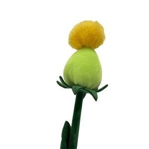 CJ Hendry Plush Yellow Flower Market Clé de Peau Beauté Art Decor 17.5"